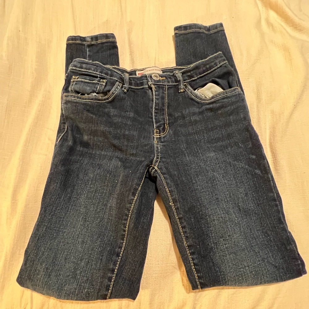 Girls Levi jeans